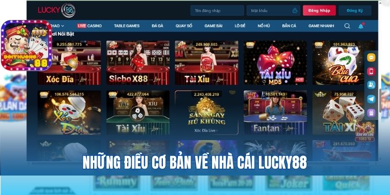 Lucky88 – Nhà Cái Cá Cược An Toàn Và Uy Tín Hiện Nay